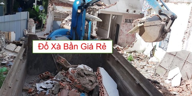 Đổ xà bần giá rẻ tphcm