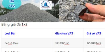Giá đá 1x2 đổ bê tông