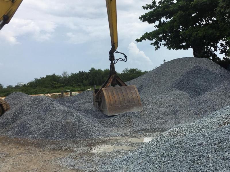 Giao cát đá (120m³) thi công khu đô thị Sala cho nhà thầu tại Khu đô thị Sala, phường An Lợi Đông 