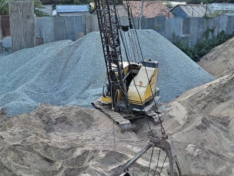 Kho vật liệu xây dựng Quận 5 cung cấp cát đá đa dạng, giá tốt, vận chuyển nhanh