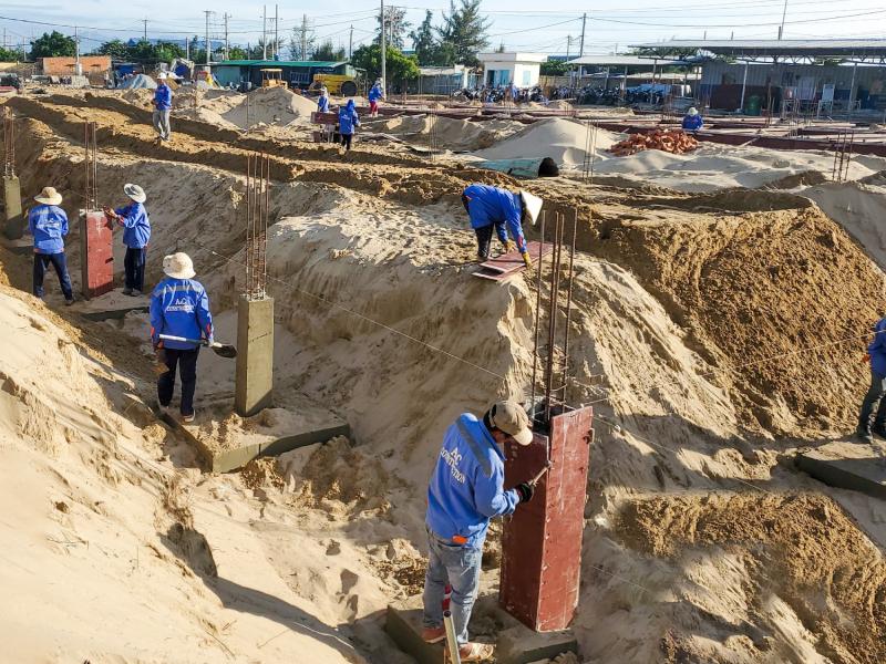 Cát san lấp mặt bằng, nền khu dân cư