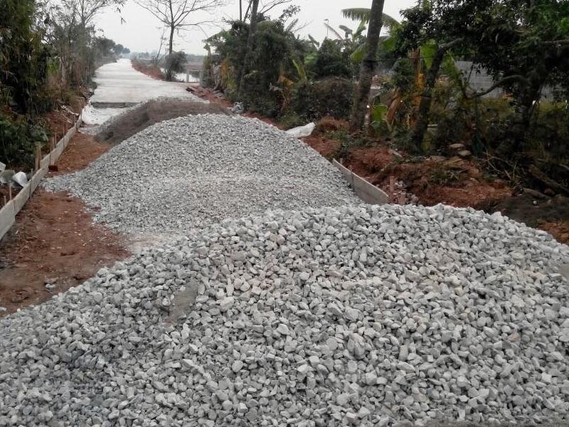 giao đá 4x6 (22m³) công trình móng nhà dân tại đường Lê Văn Sỹ 