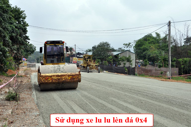 Xe lu tải trọng nhỏ rất linh hoạt trong lu lèn
