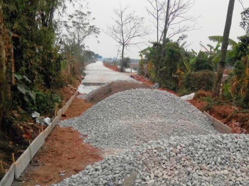 Giao đá 1x2 (140m³) thi công đường tại Phong Phú, Bình Chánh 